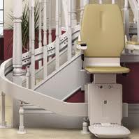 Brooks Bison 80 Curved Stairlift